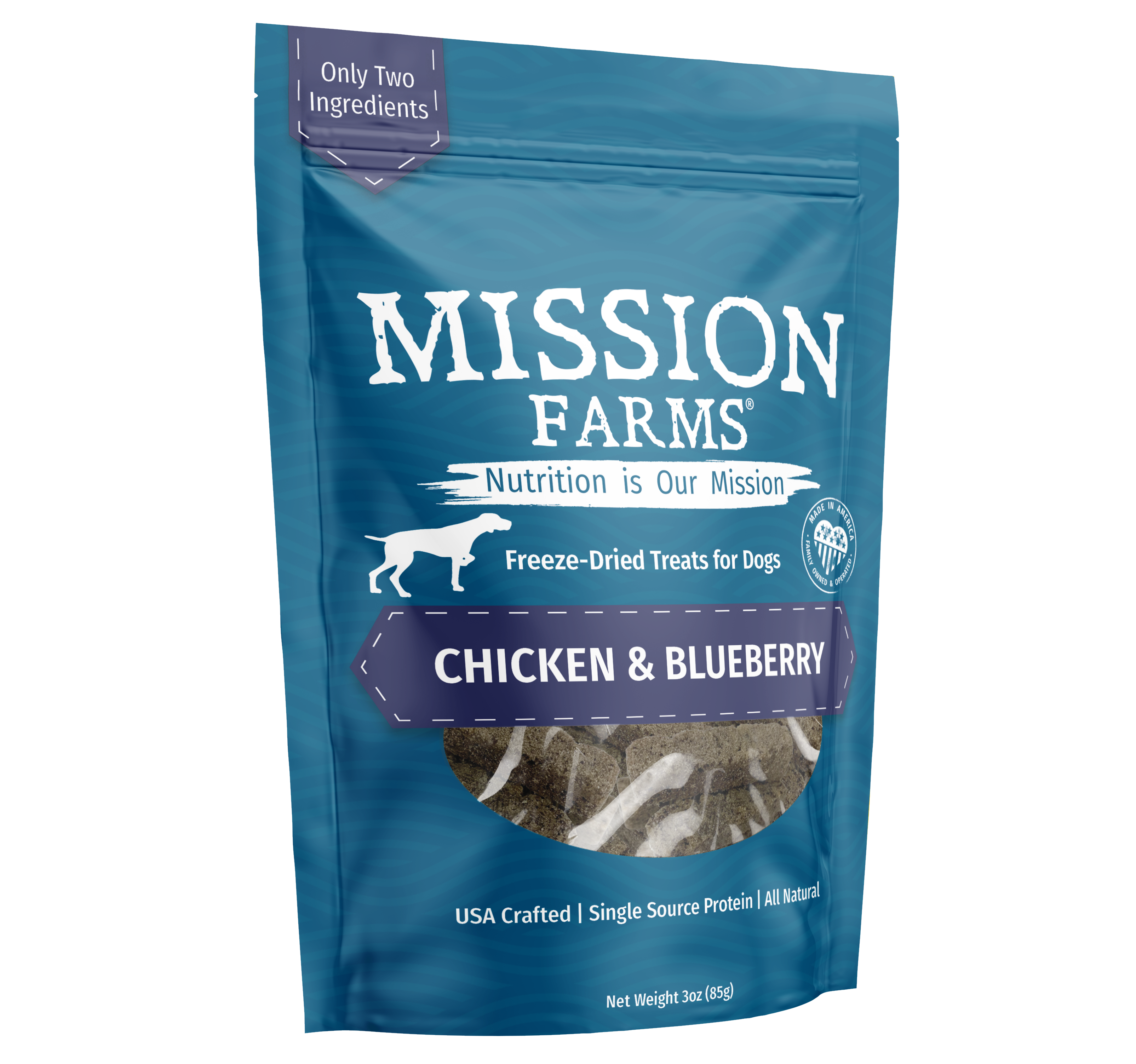 Chicken & Blueberries- 3oz