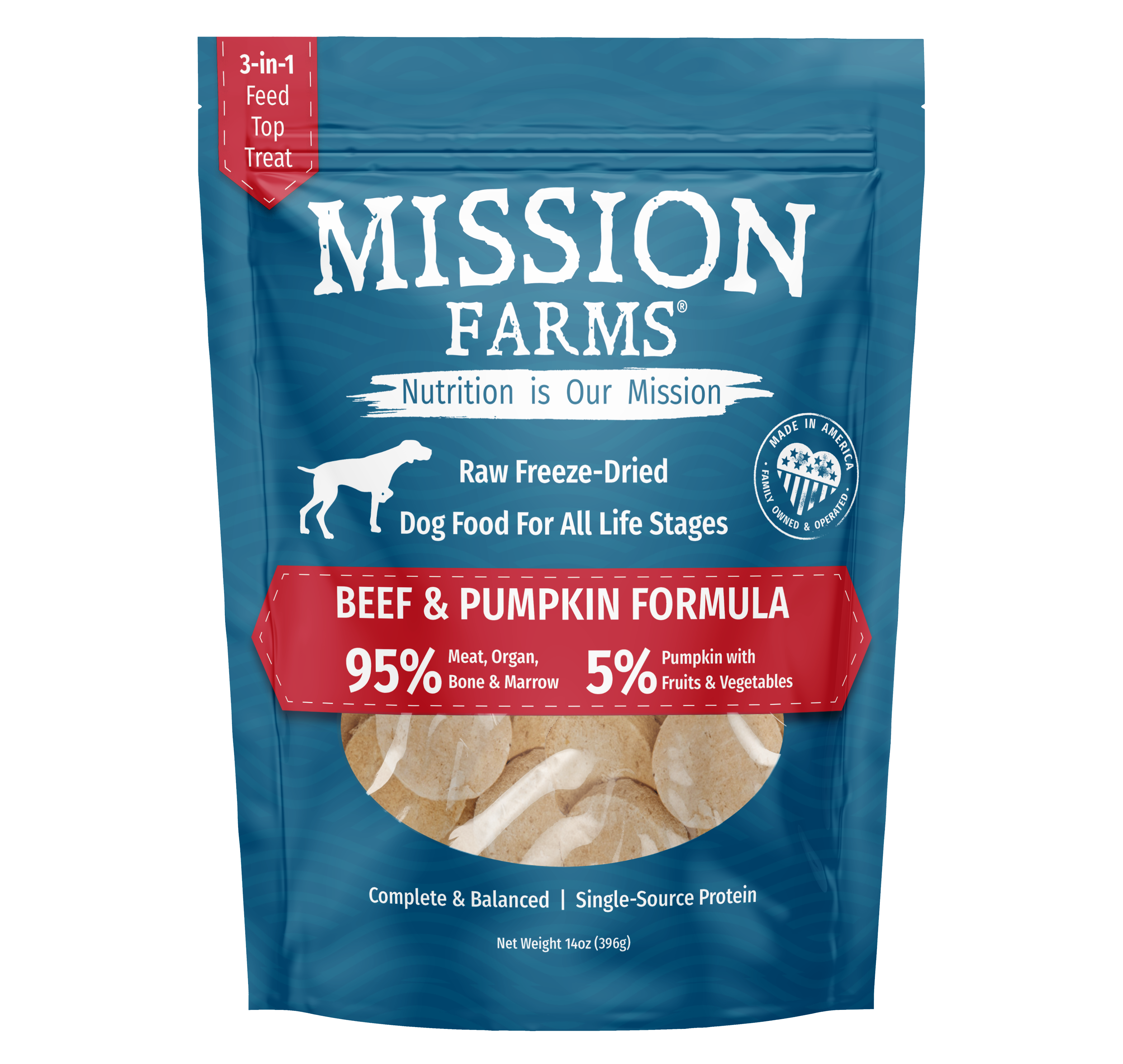 Beef & Pumpkin - 14oz Bag