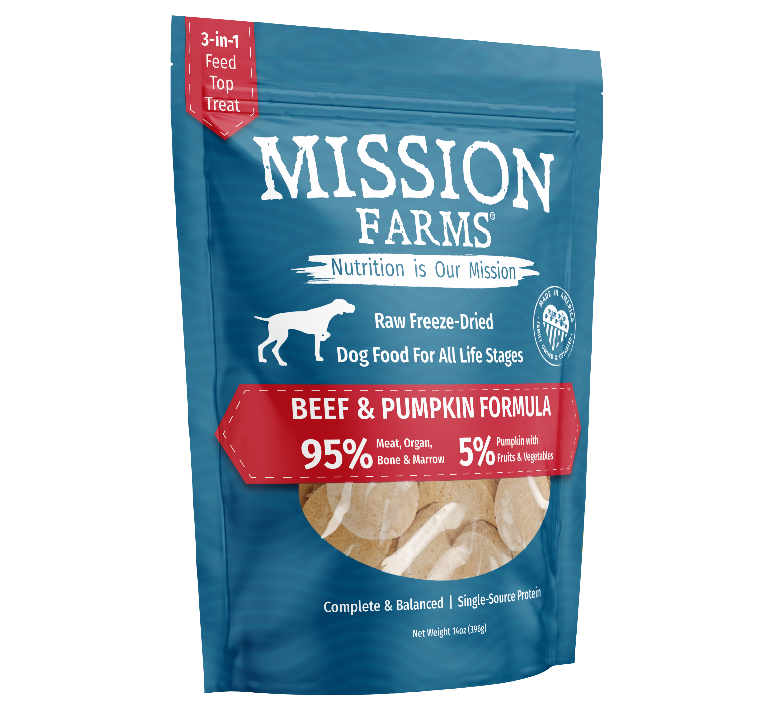 Beef & Pumpkin - 14oz Bag