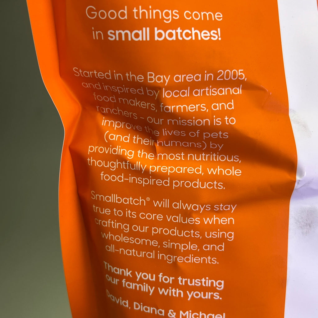 SMALL BATCH Freeze Dried Sliders For Dogs Chicken Recipe 25 Oz Bag BB 09/26