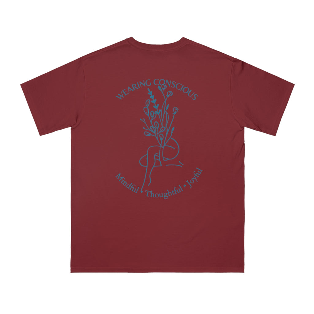 Mindful Thoughtful Joyful Organic Unisex T-Shirt