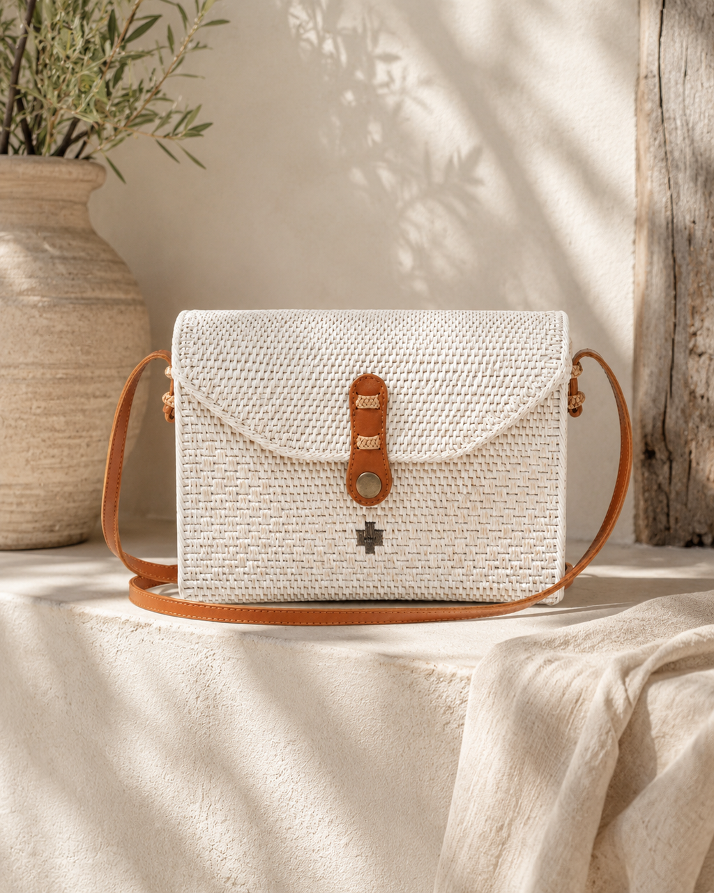 Kota Rattan Purse