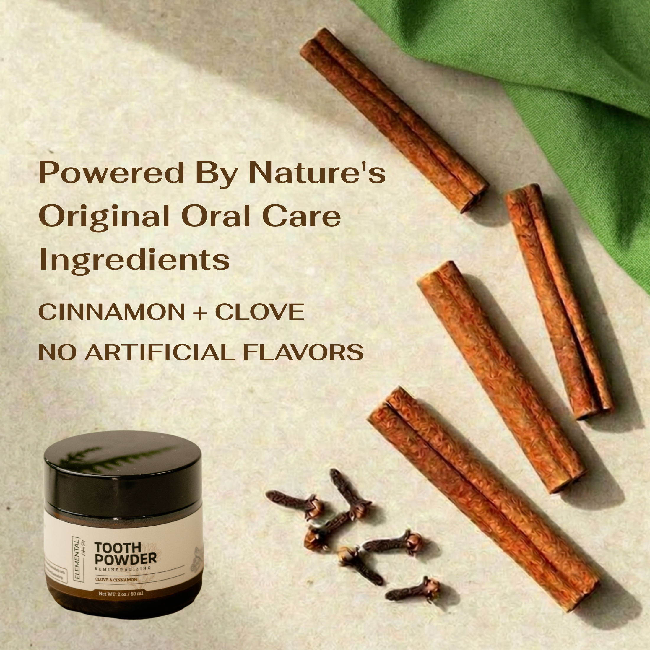 Herbal Remineralizing Tooth Powder