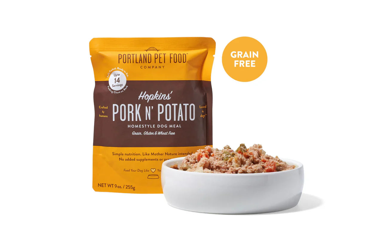 Portland Dog Grain Free Hopkin's Pork & Potato (9oz)