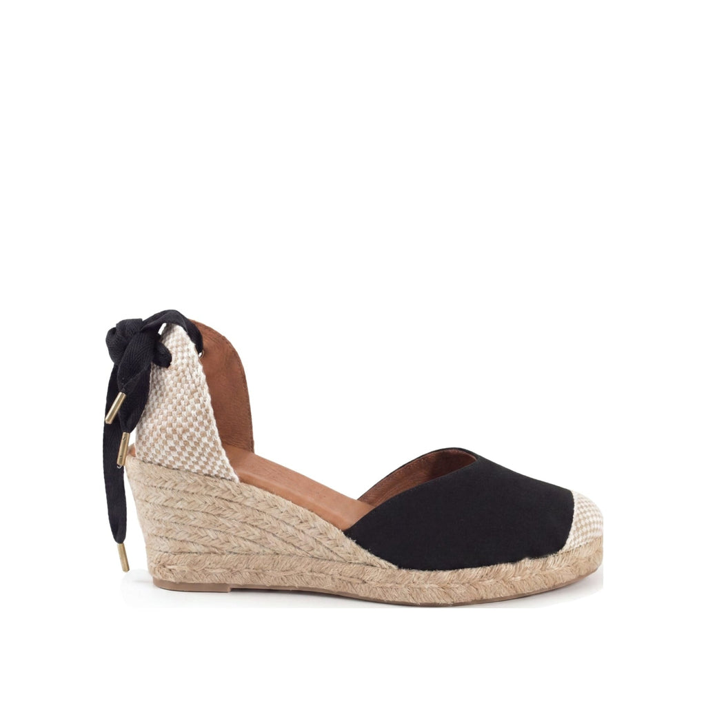 Jimena Mid Laces Black