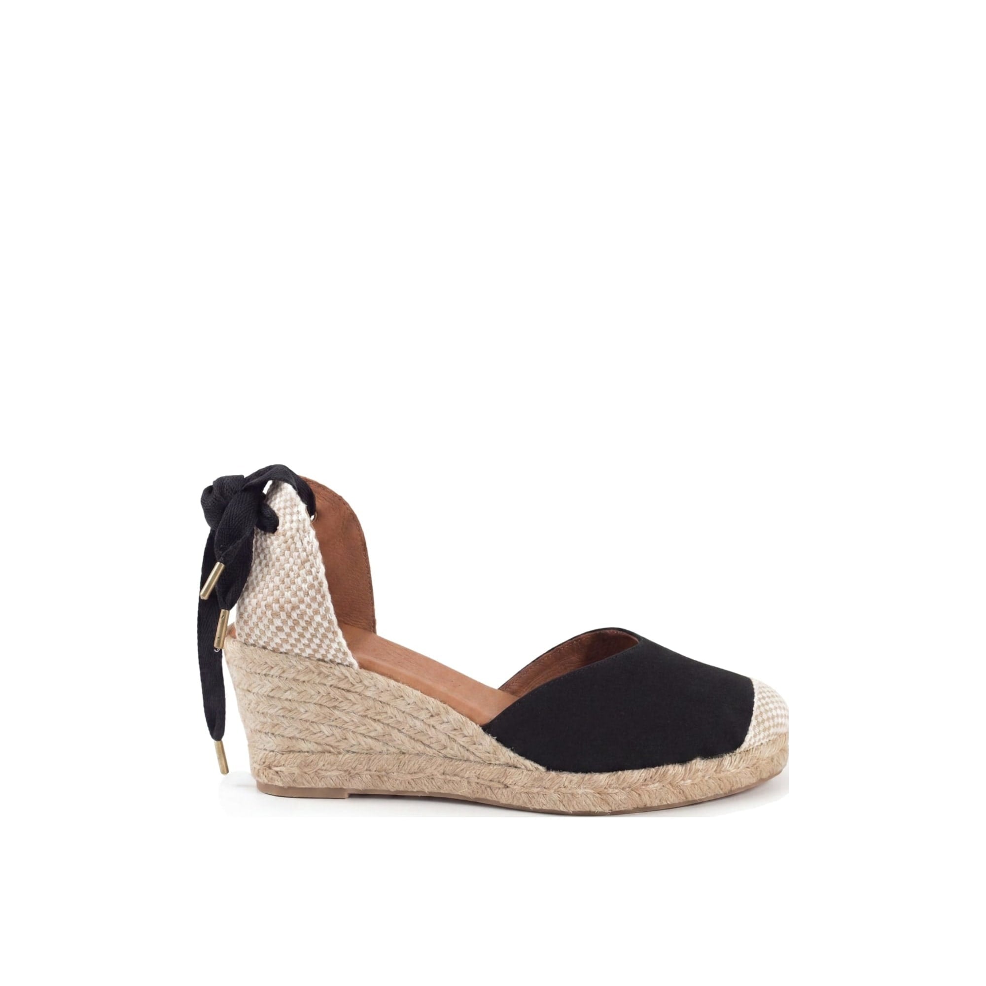 Jimena Mid Laces Black