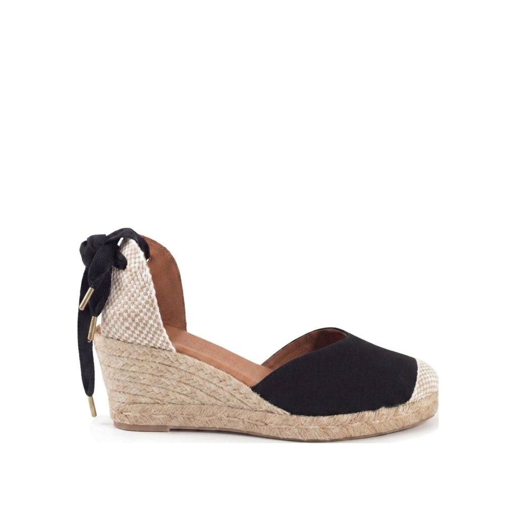 Jimena Mid Laces Black