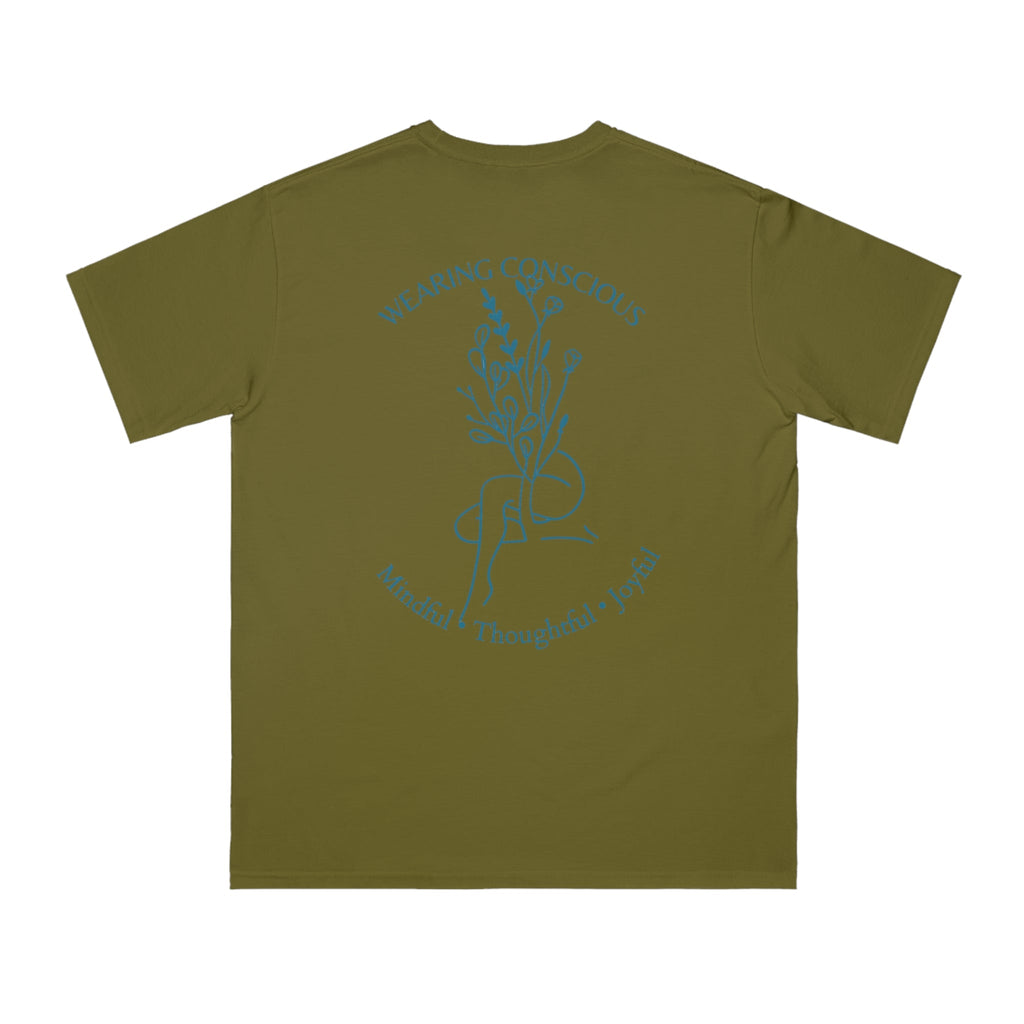 Mindful Thoughtful Joyful Organic Unisex T-Shirt