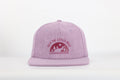Purple corduroy SnapBack hat for toddlers and youth