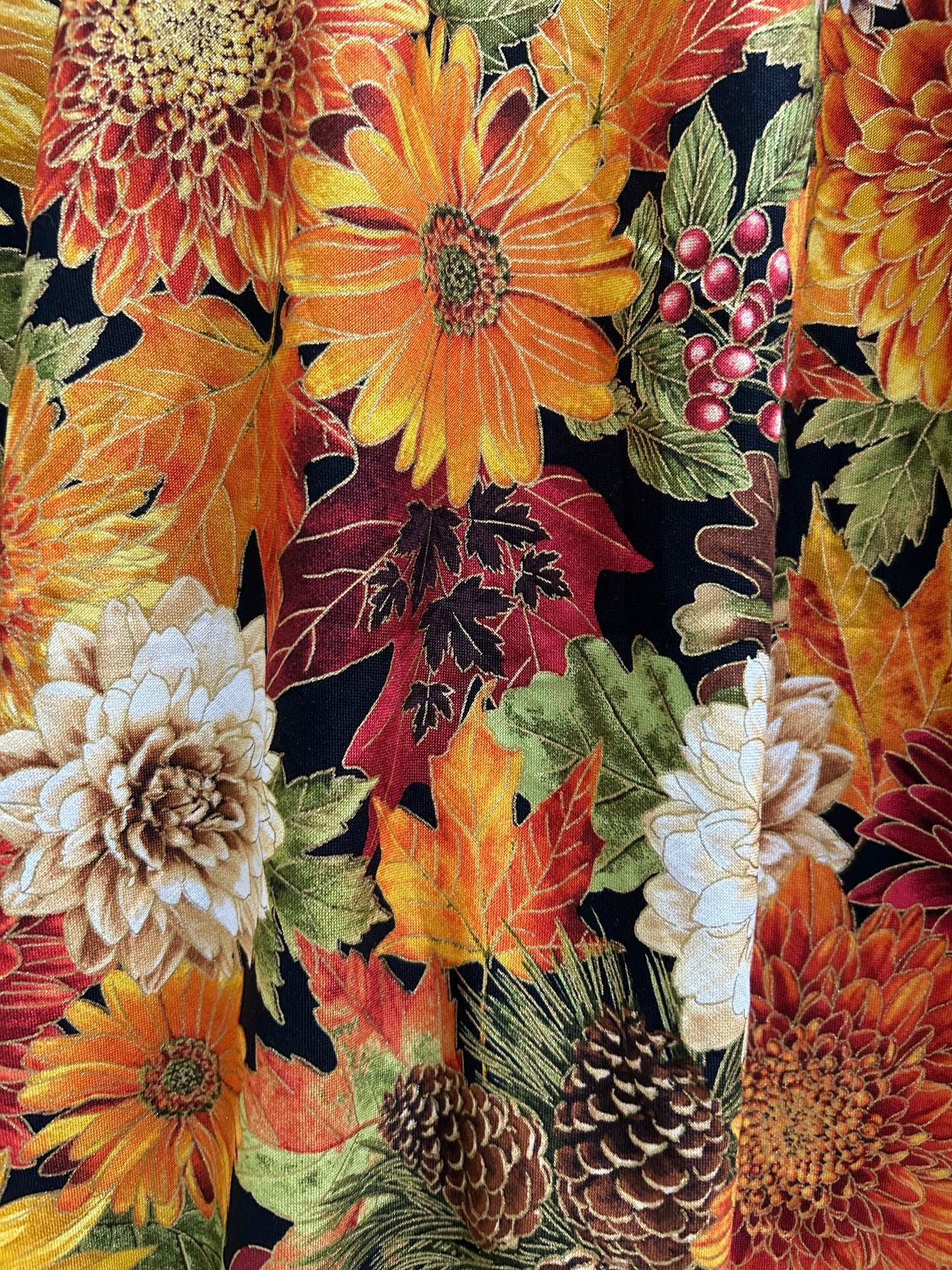 Sunflower Floral Vintage Dress