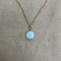FIGARO TYLA COIN PEARL NECKLACE