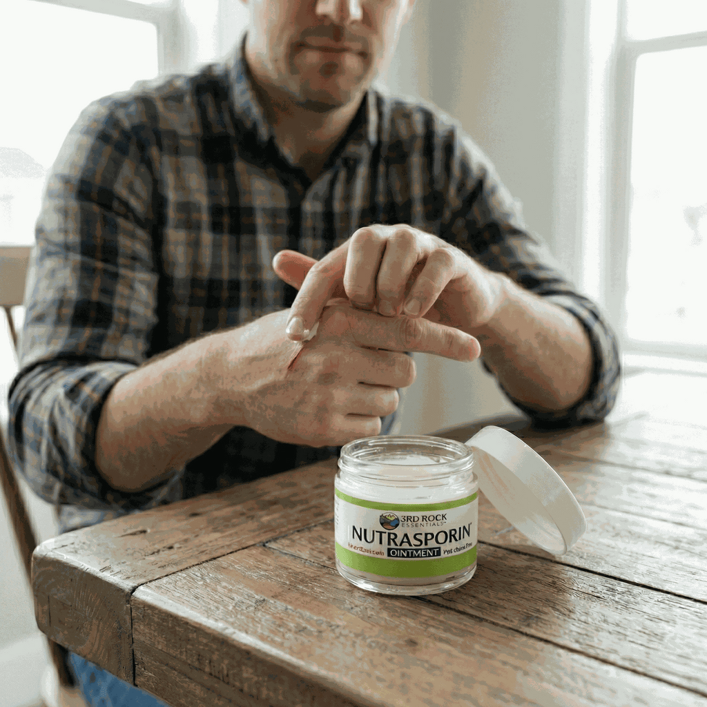 Nutrasporin® - 3oz JAR - All Natural First Aid Ointment 100ppm Silver Ointment (Water Resistant)