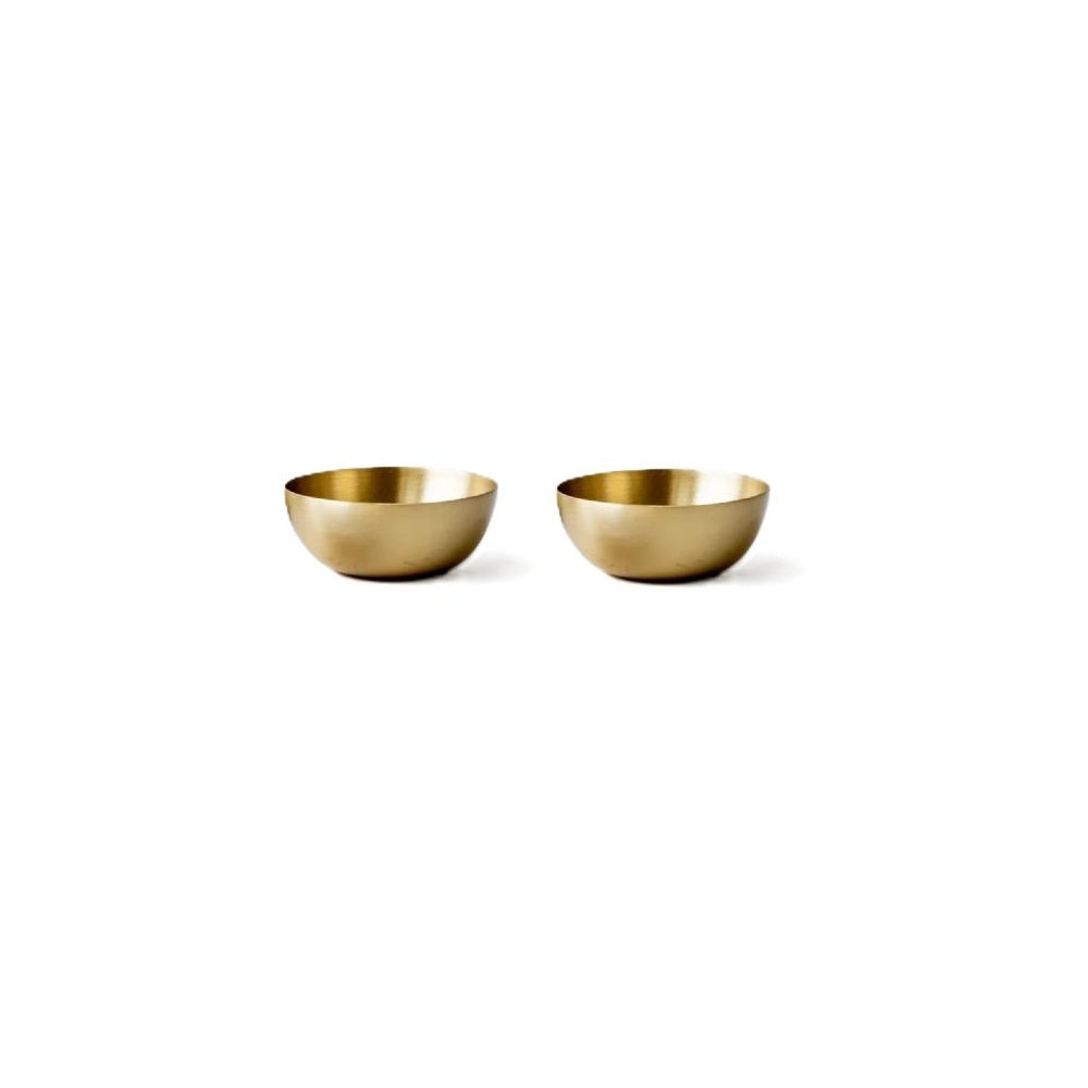 Heirloom Brass Dip Bowl S/2