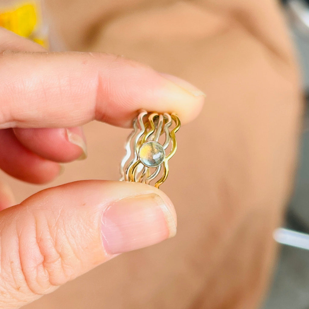 LABRADORITE WAVE SET