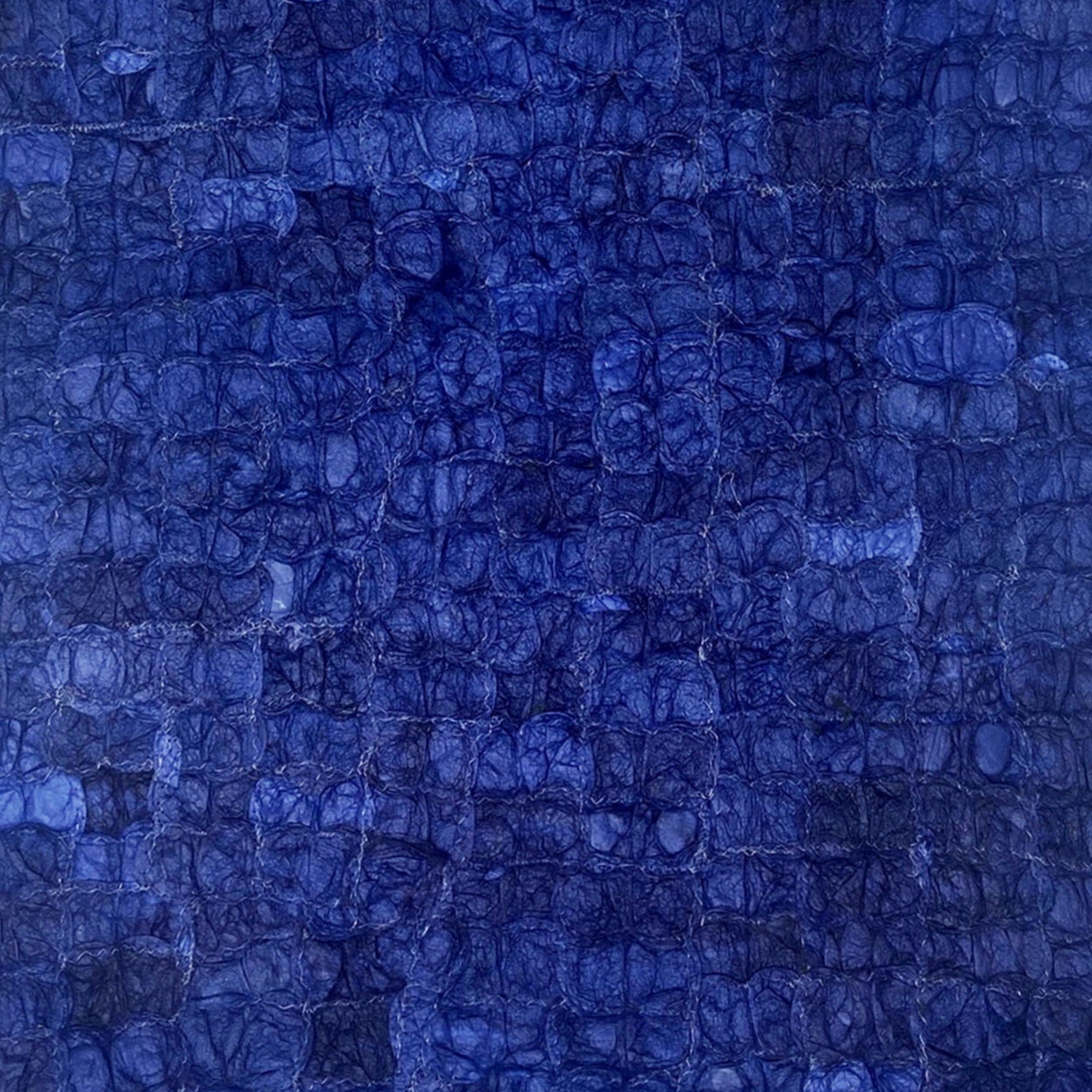 Mulberry Silk Charger (Pair) - Sea Blue