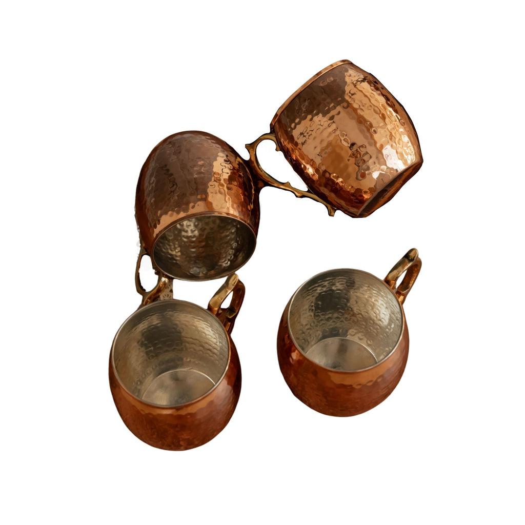 CMK Vintage Inspired Moscow Mule Mugs (Set of 2 or 4)