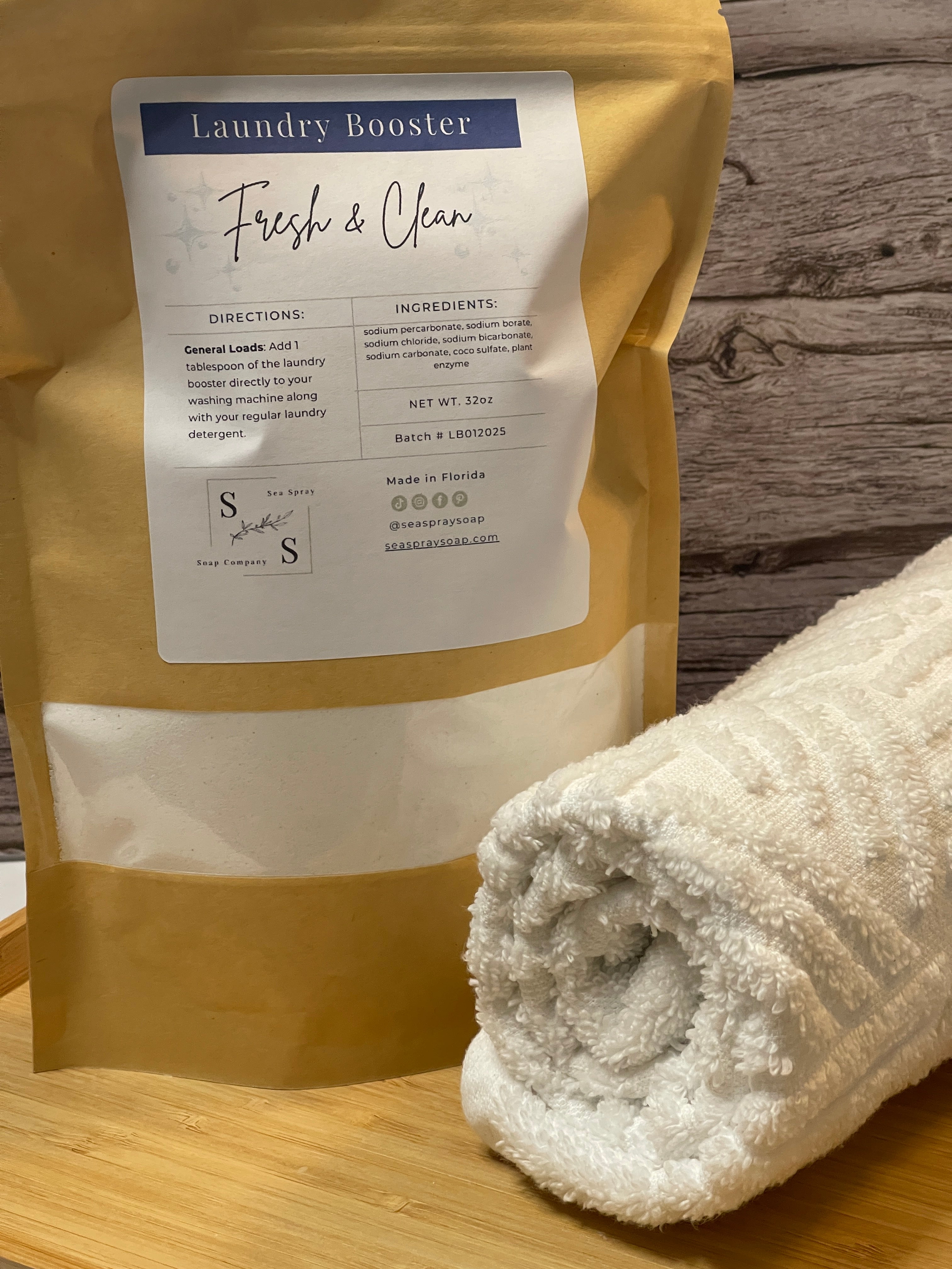 Natural Enzyme Laundry Booster