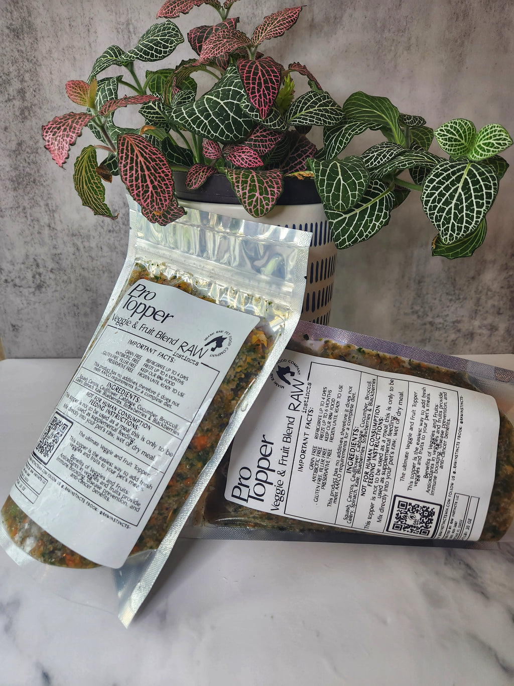 Organic Pro Topper – Veggie & Fruit Blend for Cats & Dogs | Raw Instincts