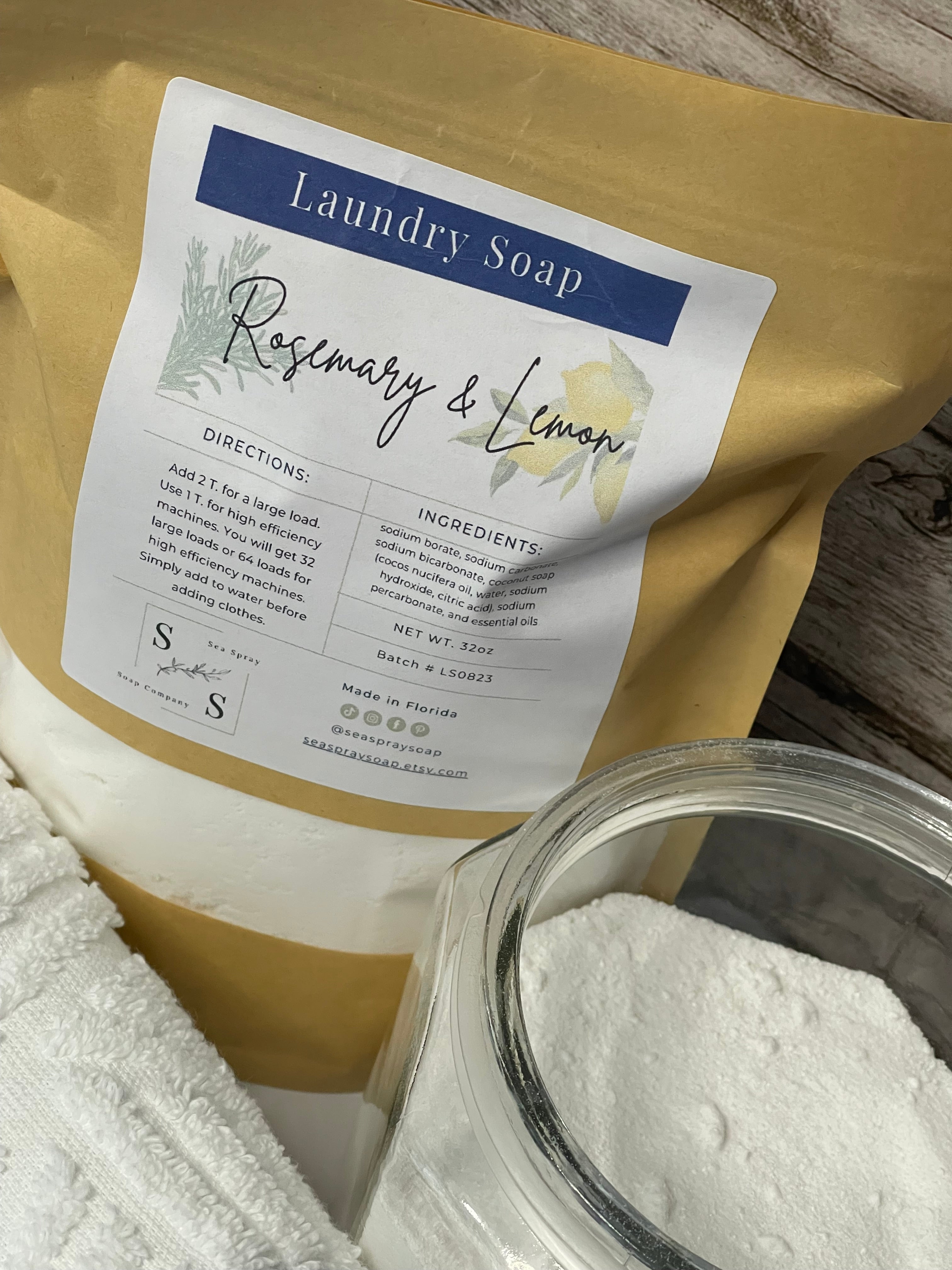 Natural Laundry Soap