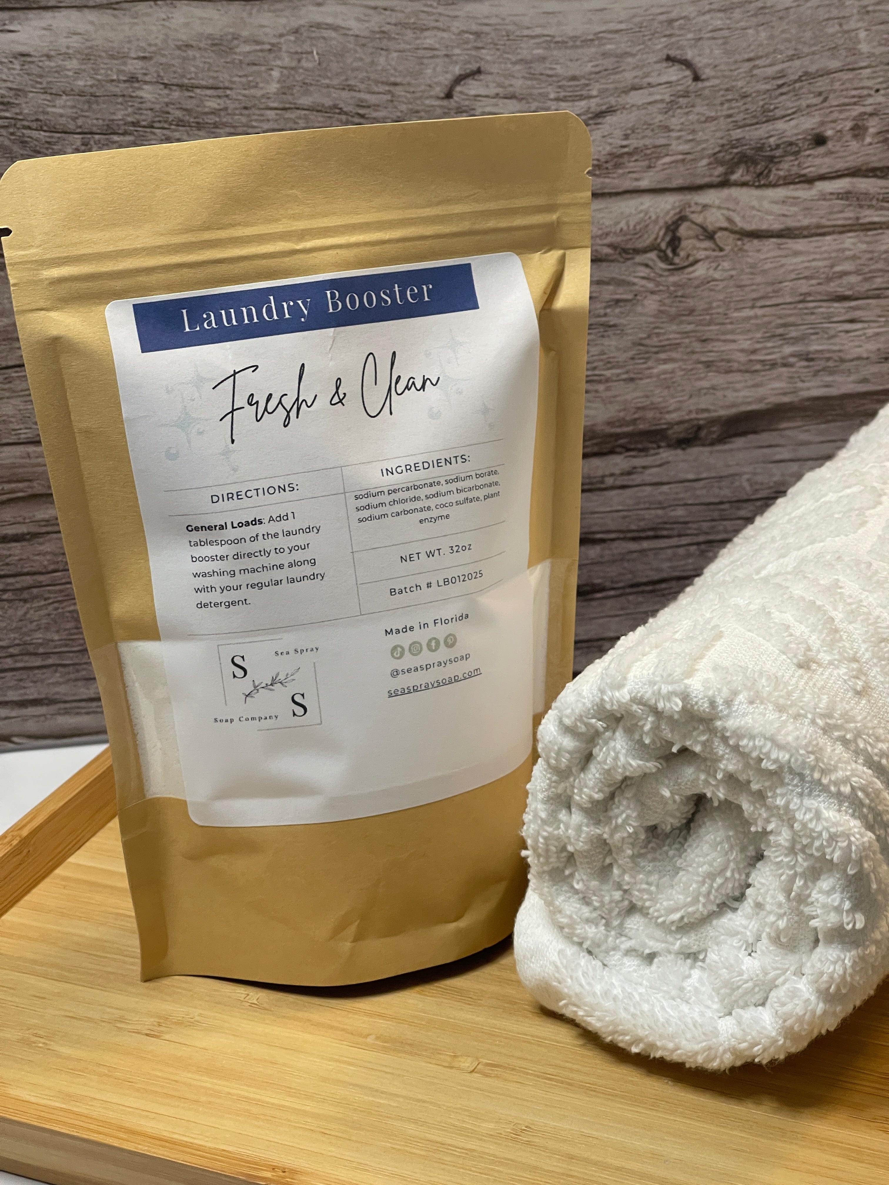 Natural Enzyme Laundry Booster