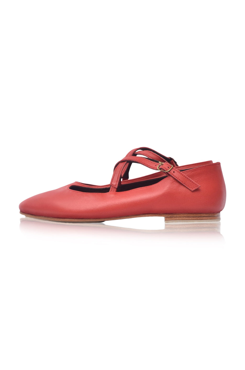 Bella Vita Criss-Cross Pointed Flats