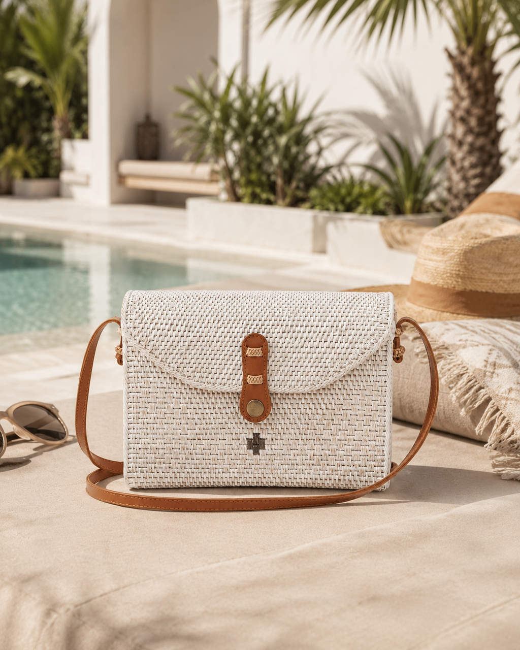 Kota Rattan Purse