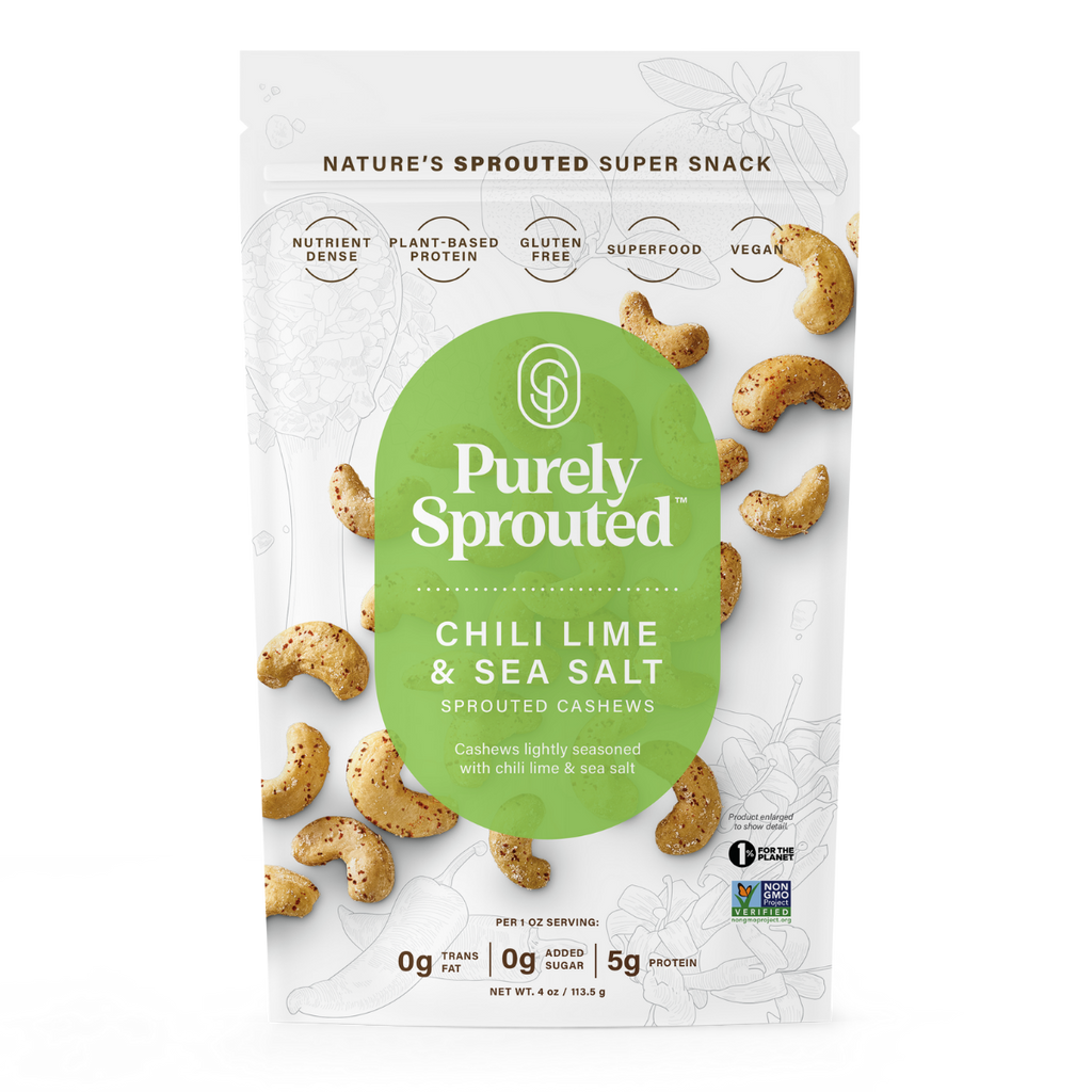 Chili Lime & Sea Salt, Sprouted Cashews