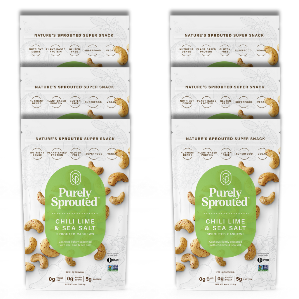 Chili Lime & Sea Salt, Sprouted Cashews