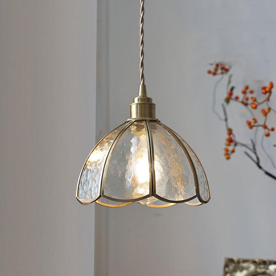 Colorful Stained Glass Pendant Light