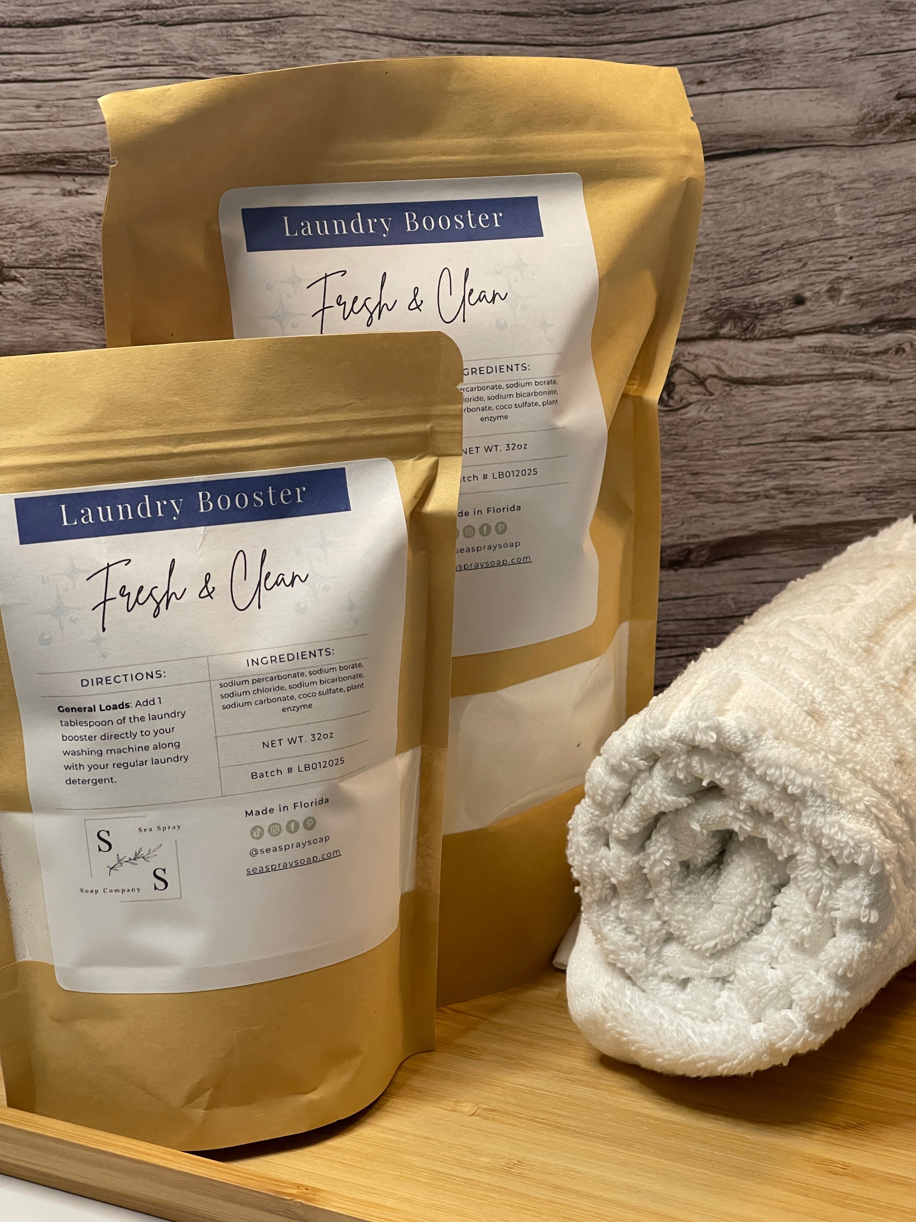 Natural Enzyme Laundry Booster