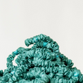 Organic Silk Small Scrunchie 3-Pack Jade Green