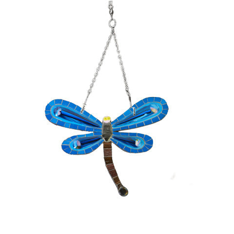 Dragonfly Skwiveler Mosaic Backer & Hanger (pre-drilled for Skwiveler)