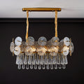 Droplet Copper Chandelier