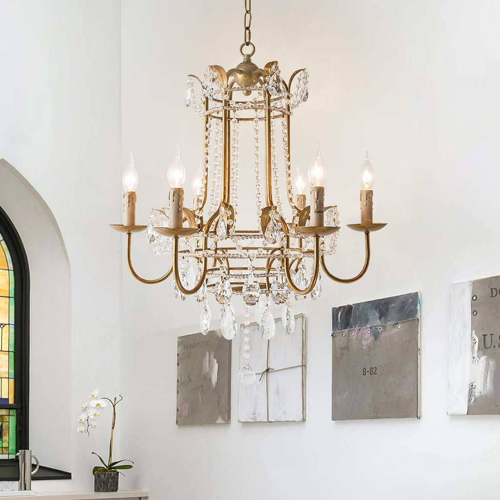 Early American Chandelier 25.2"