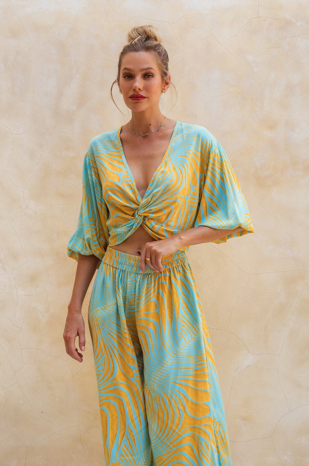 Fatima Cropped Summer Top (Sale)