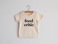 Food Critic Cream Organic Baby & Kids Tee