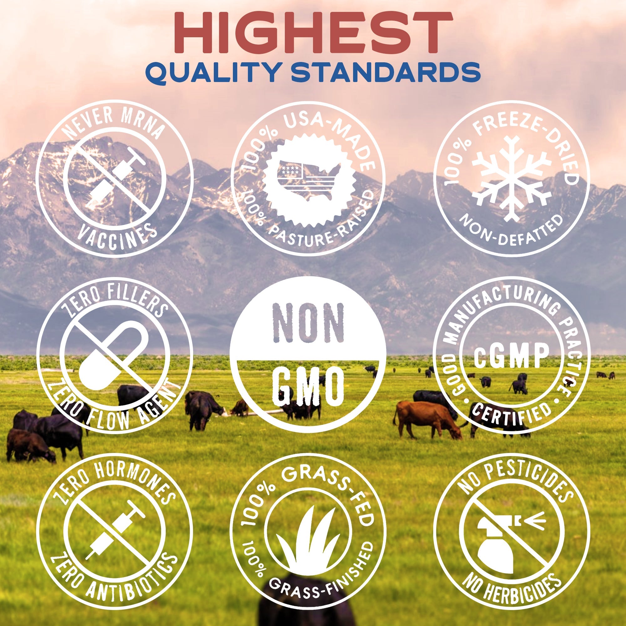 USA 100% Grass-Fed, All-American Beef Liver (1 Bottle)