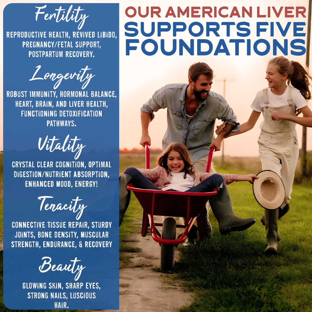 USA 100% Grass-Fed, All-American Beef Liver (1 Bottle)