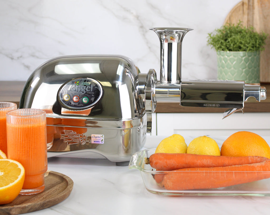 Angel 8500 Cold Press Slow Juicer [Back Order - Will Ship by 6/5]