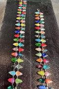 Layering Choker in Double Mini Aurora Fang (Silver)