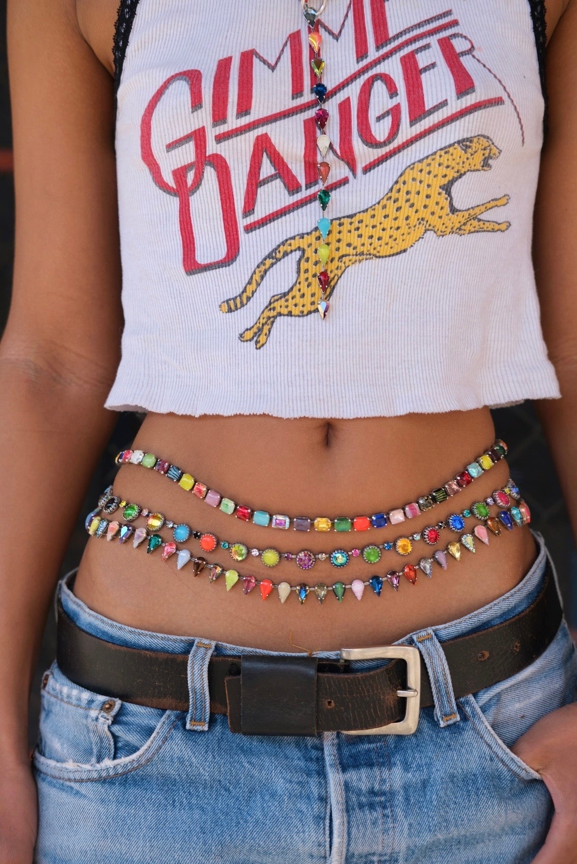 Paint Pot Waist Chain (Silver)