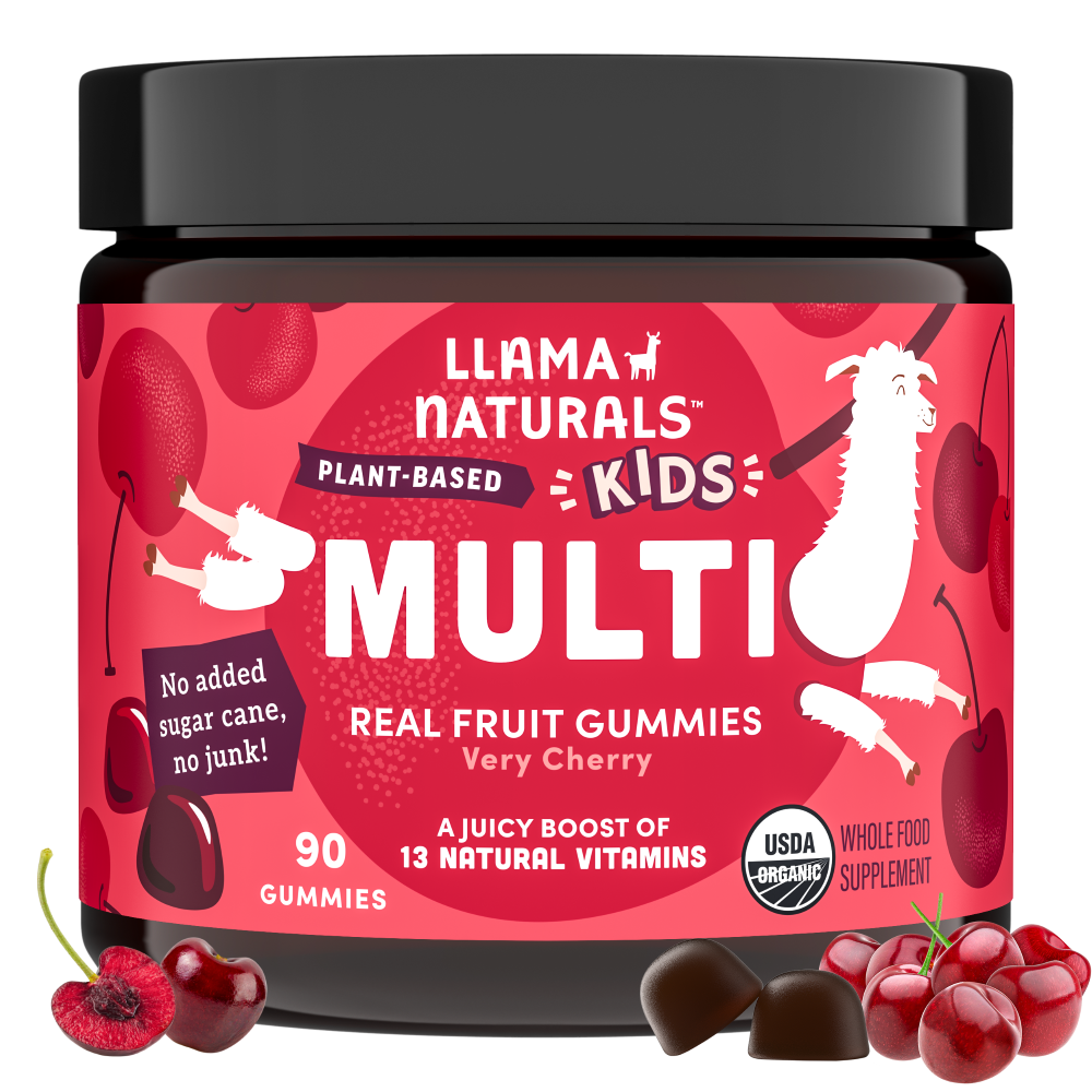 Kids Whole Food Multivitamin Gummies, Cherry (90 ct)
