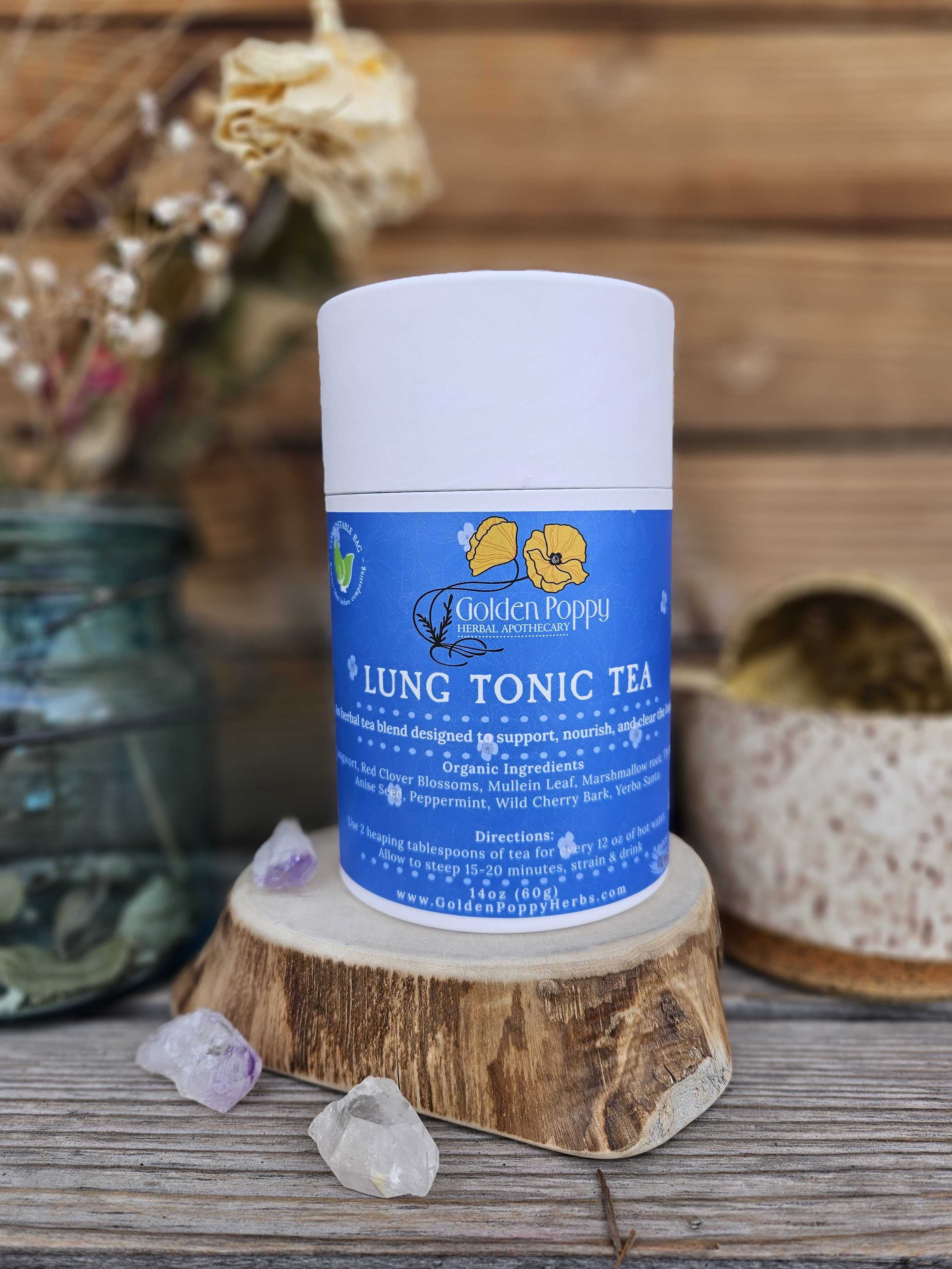 Lung Tonic Tea, 20 oz Tube (87g)