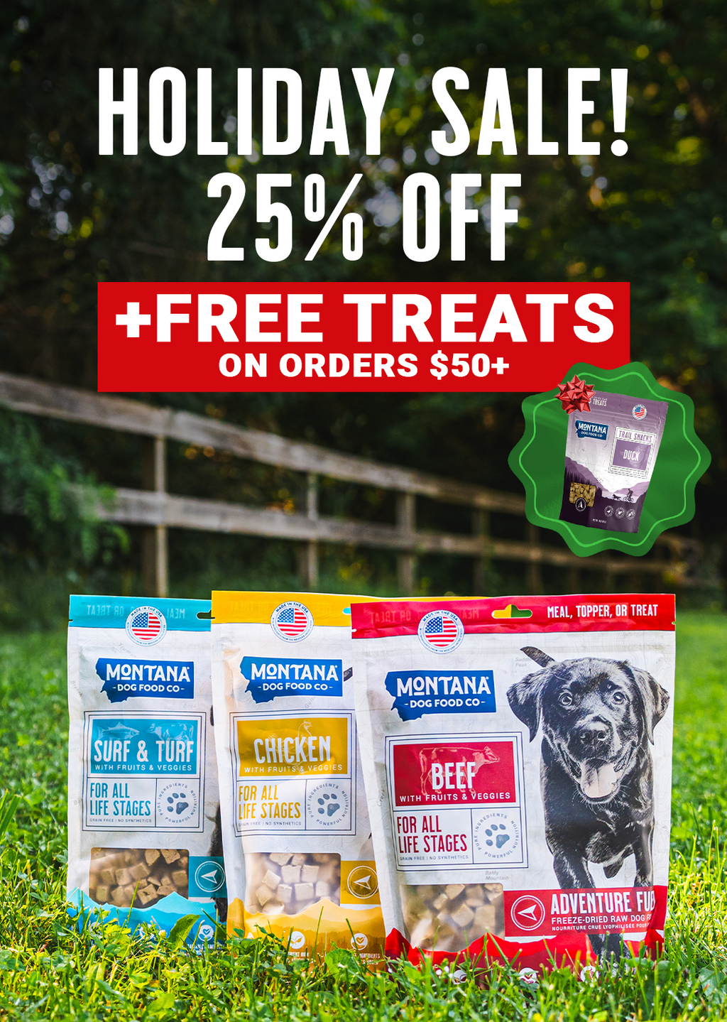 Duck Freeze-dried Raw Trail Snacks (Treats) for Dogs 3oz