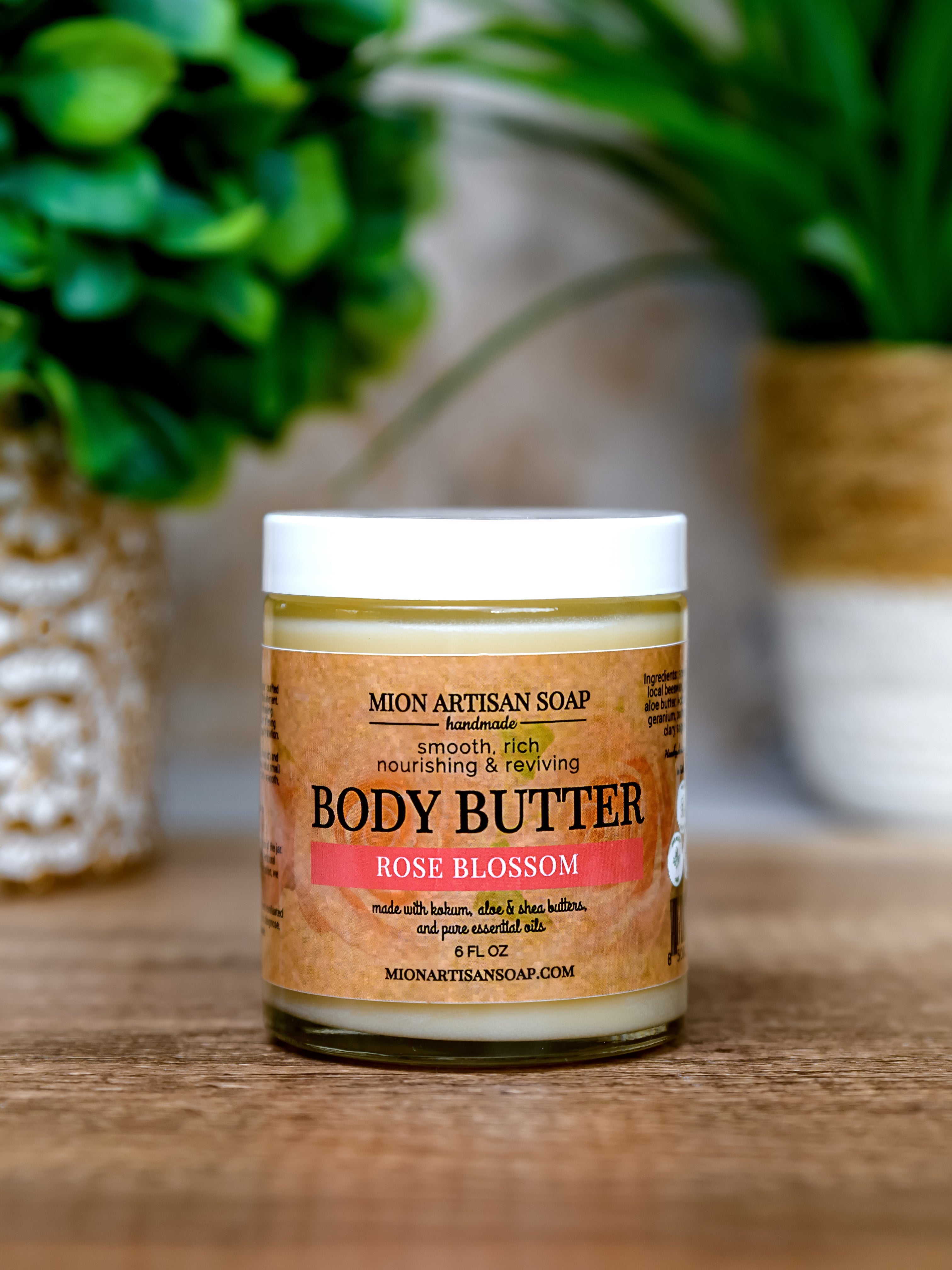 Body Butter - Rose Blossom | High in Essential Vitamins and Fatty Acids