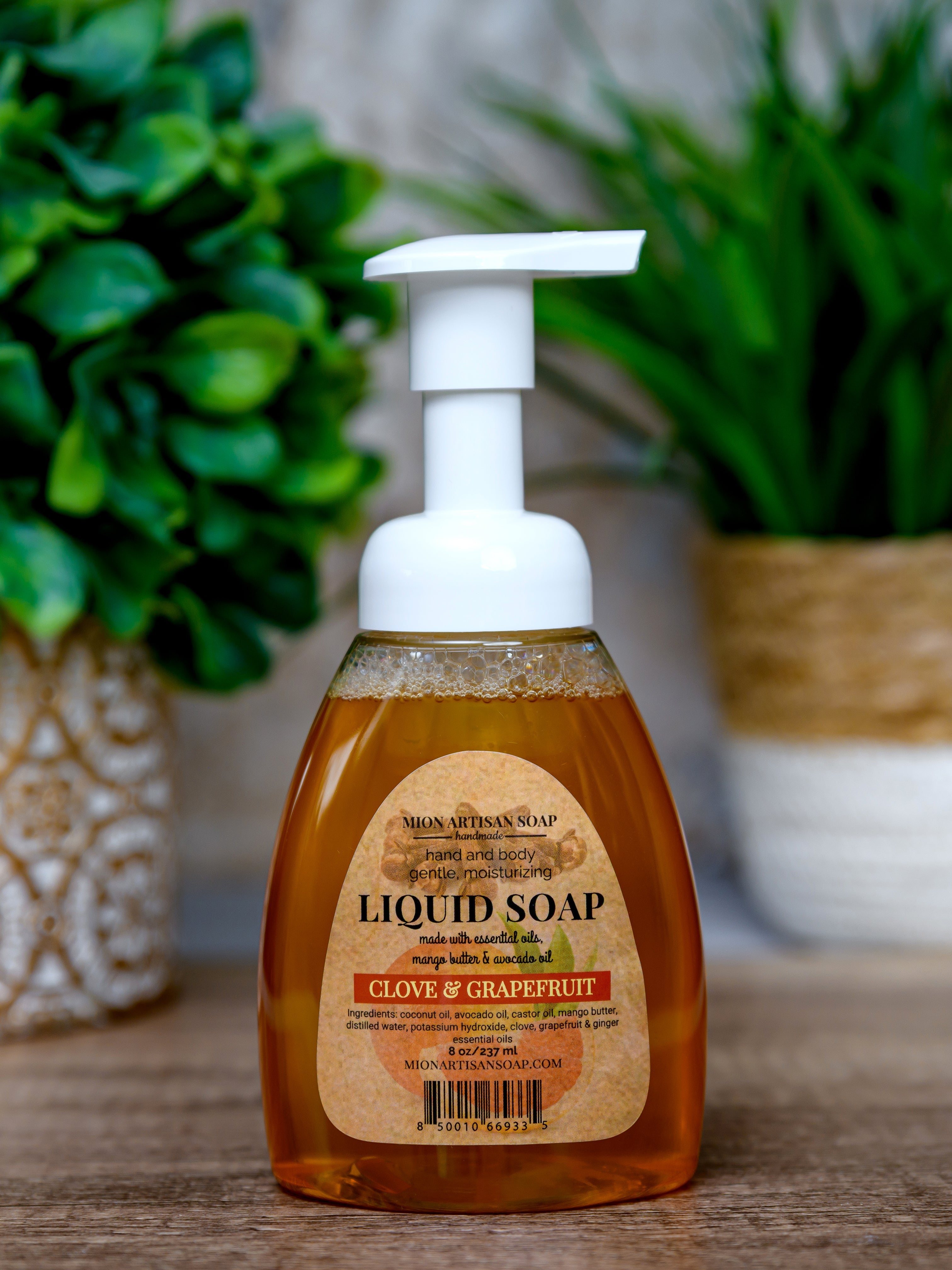 Liquid Soap | Luxurious Foam for Hands & Body