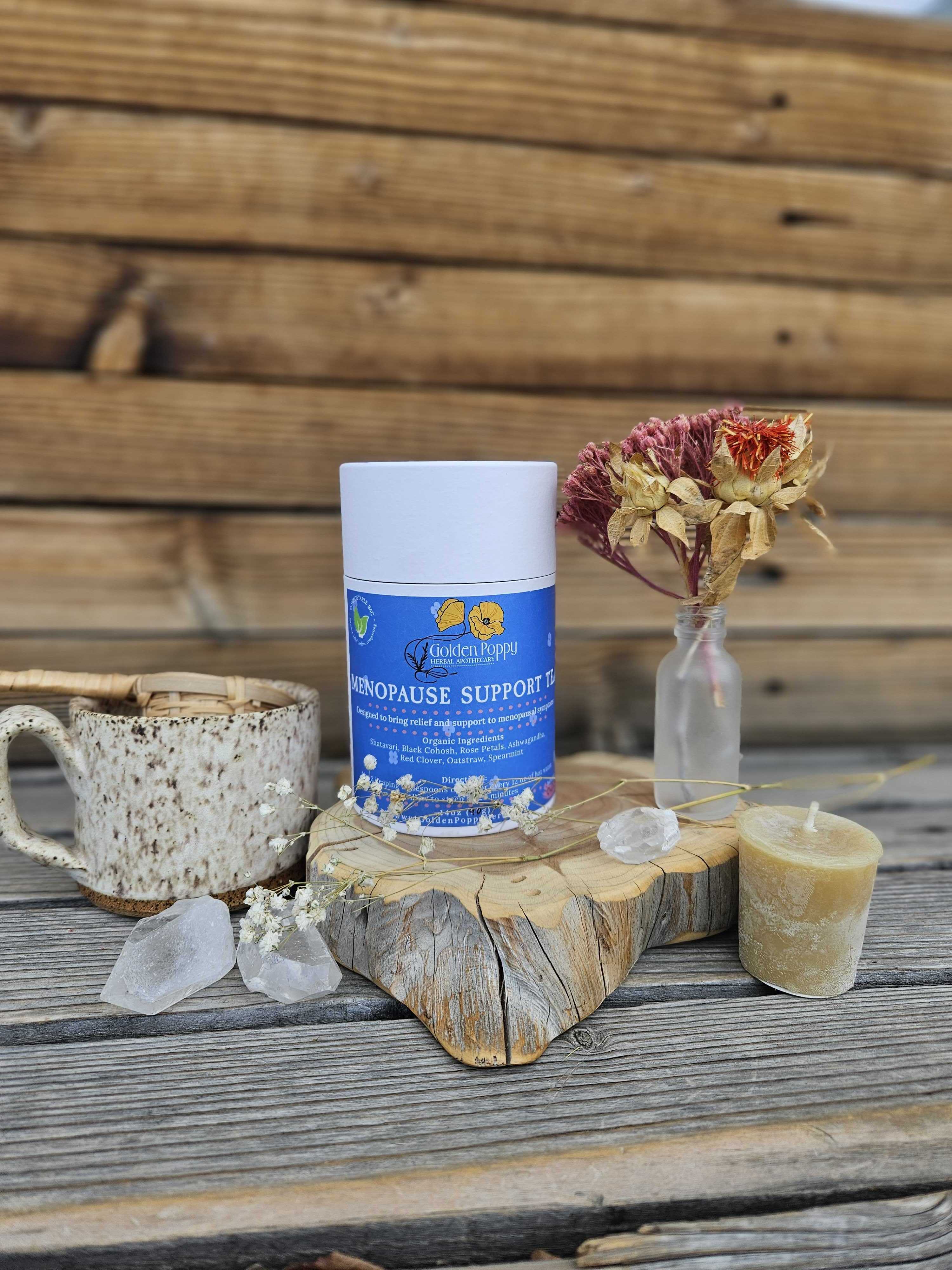 Menopause Support Tea, 16oz Tube (85g)