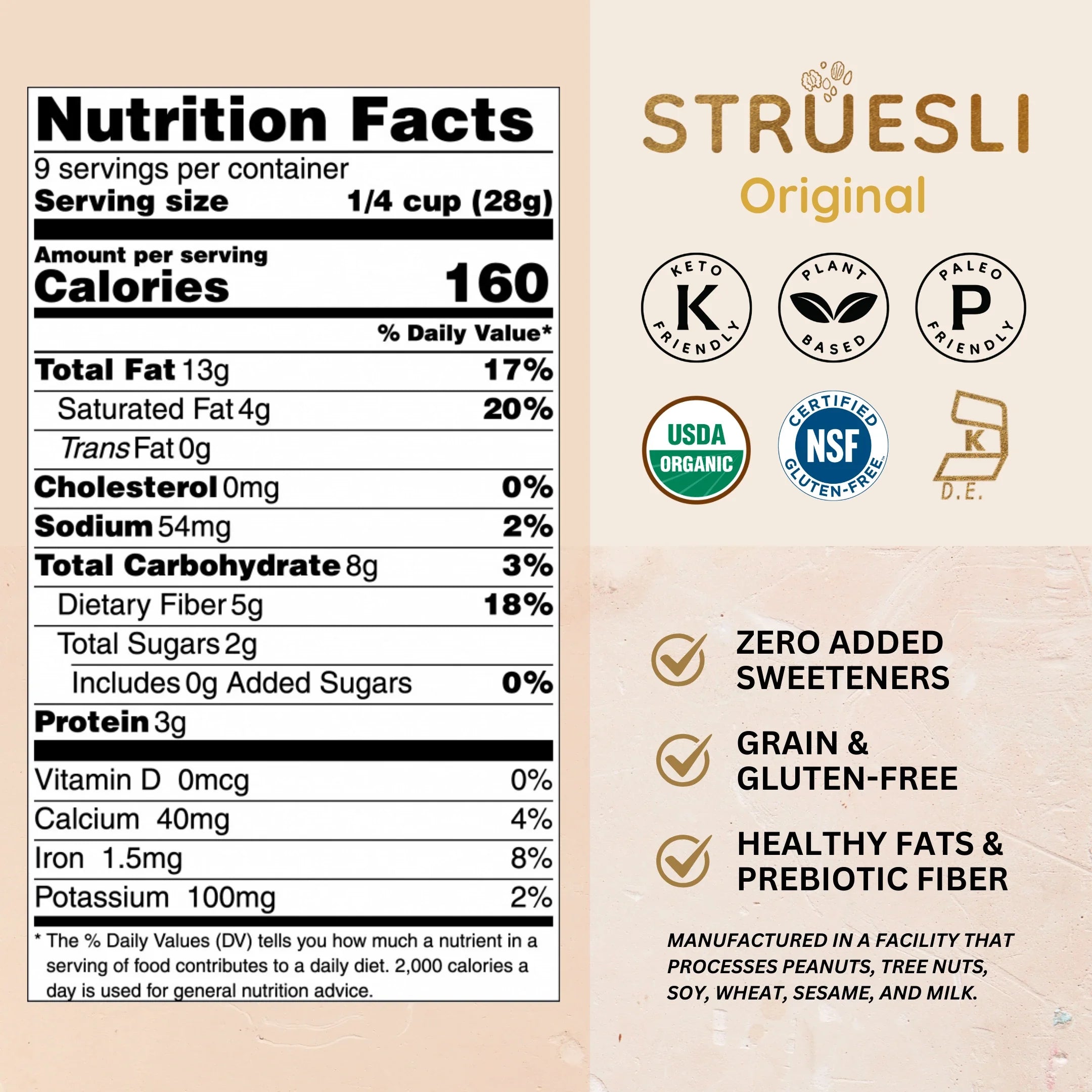 Struesli Organic Granola | Original