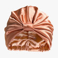 Organic Silk Hair Bonnet Peachy Coral