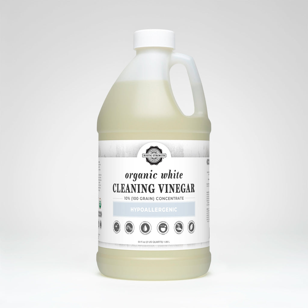 Organic White Cleaning Vinegar Concentrate | 10% (100 grain)